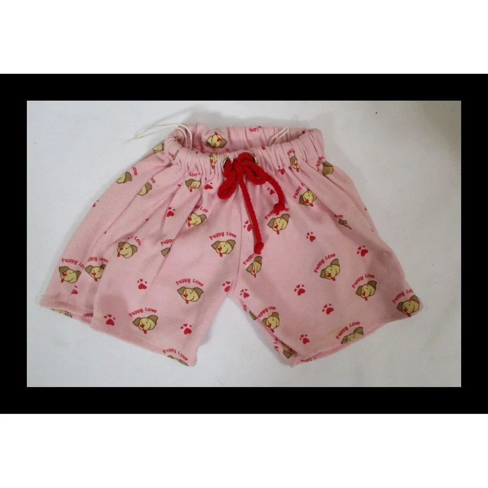 Build A Bear Workshop Pink Puppy Love Pajama Bottoms